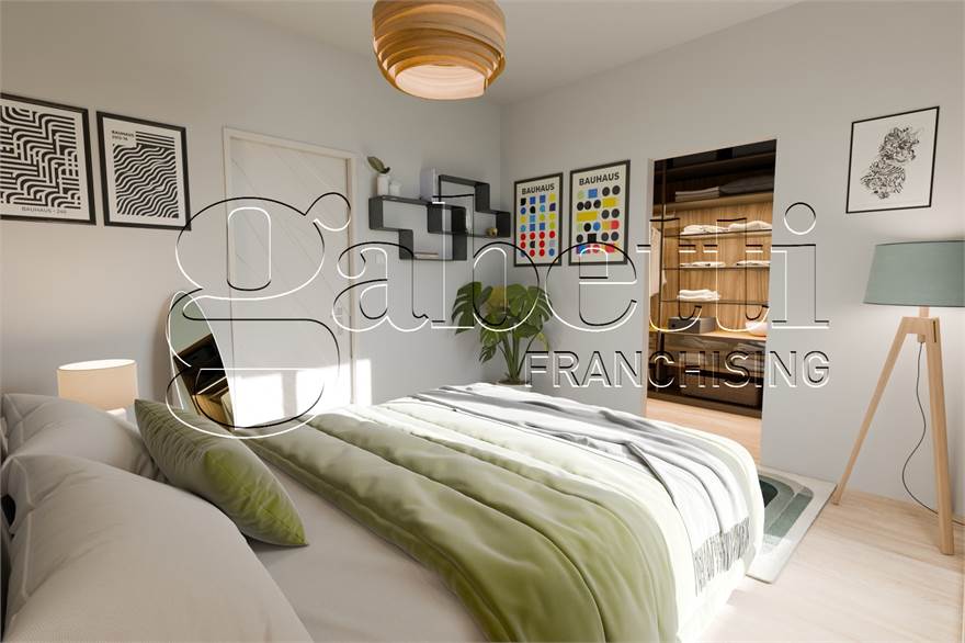 Camera matrimoniale con cabina armadio